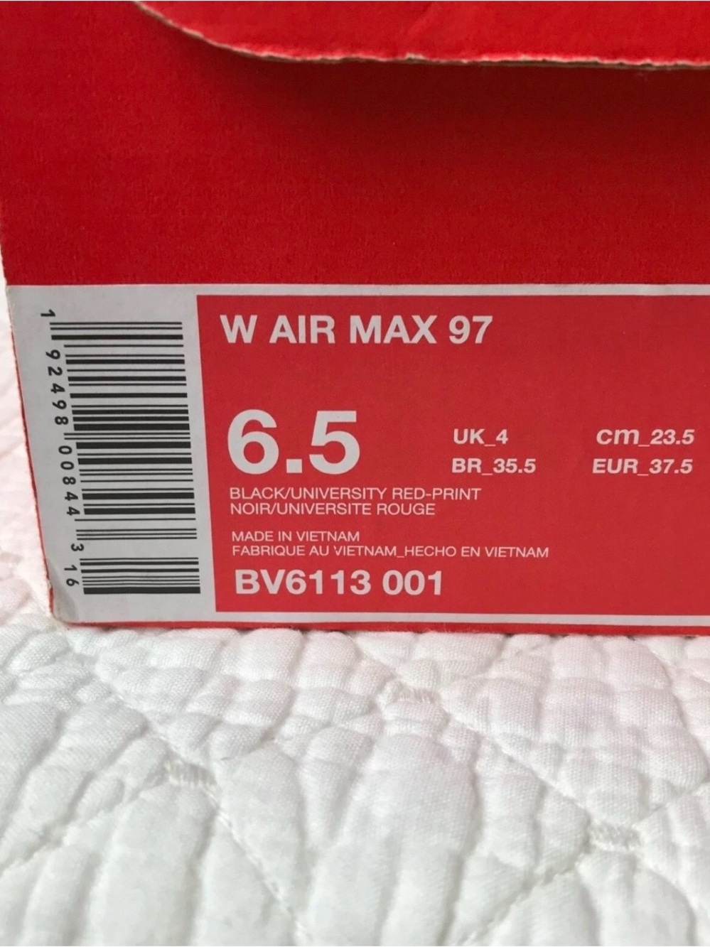 SUMMER BUNDLE NIKE AIRMAX 97 CDG COMME GARCONS CONVERSE 6.5 WOMANS SNEAKERS NWT - Picture 3 of 8